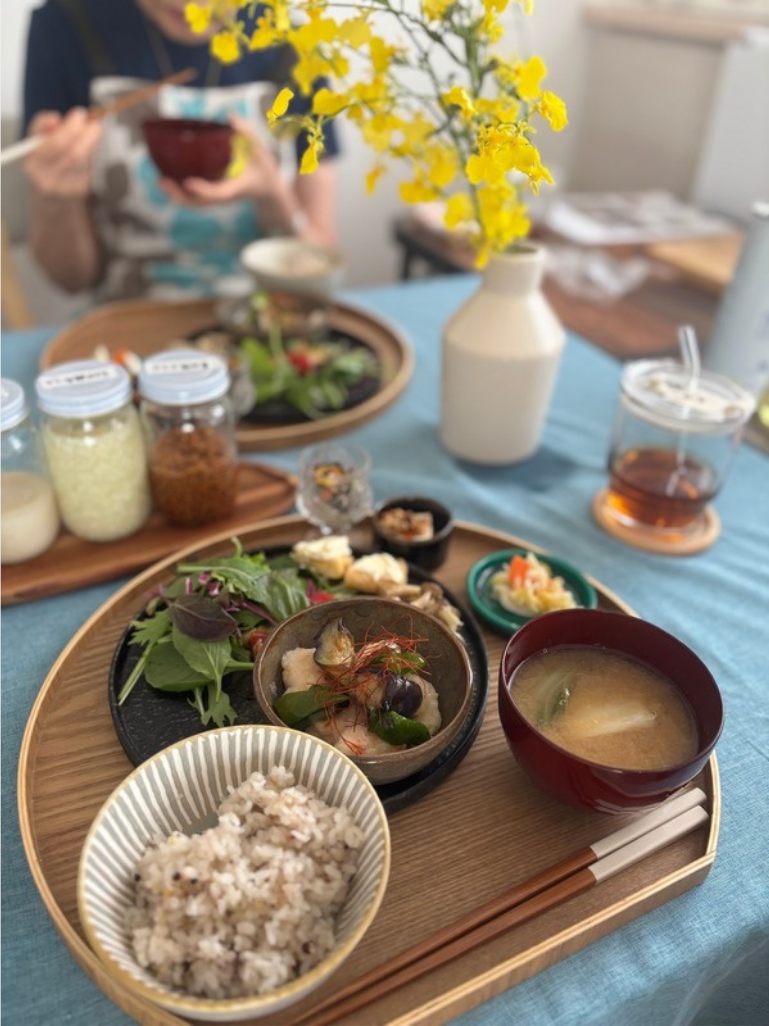 麹調味料を使った試食ランチ