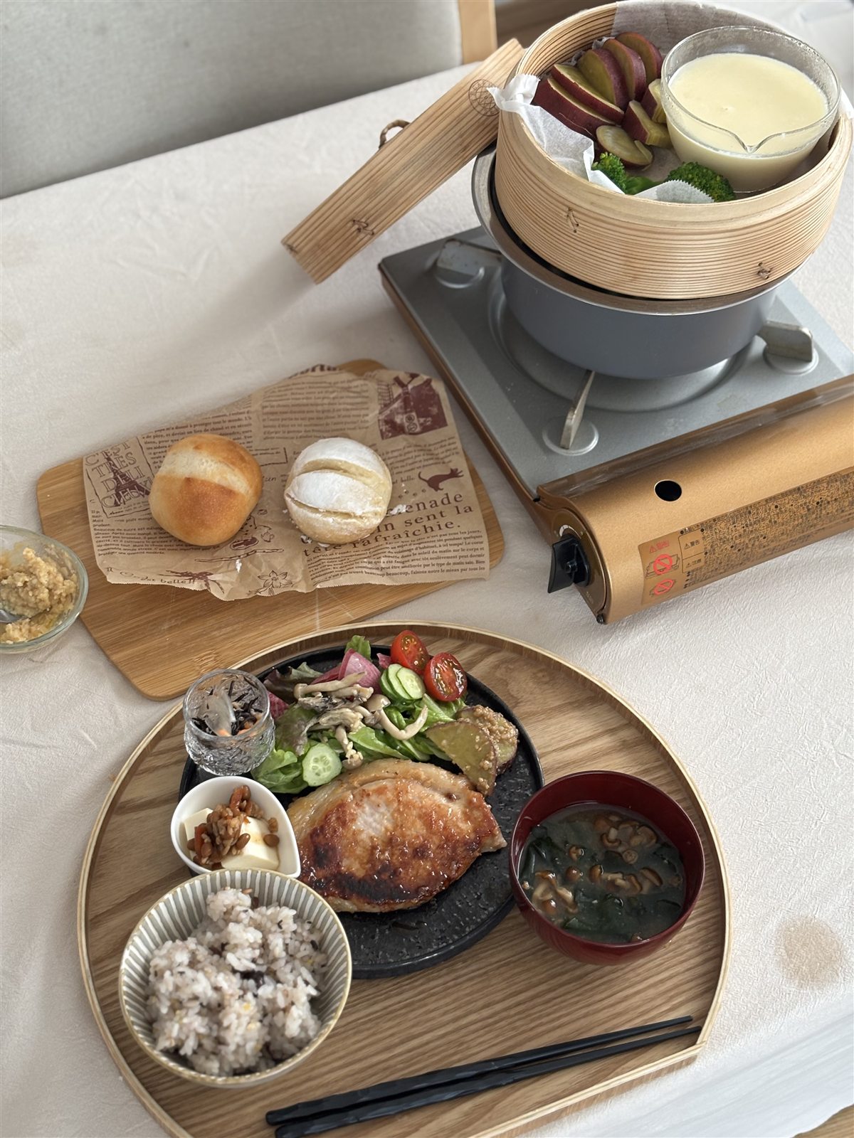 白味噌を使った西京焼き風のひと皿